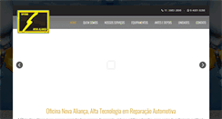Desktop Screenshot of oficinanovaalianca.com.br
