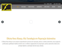 Tablet Screenshot of oficinanovaalianca.com.br